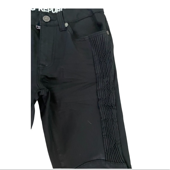 Low rise black jeans rocker style - Picture 2 of 9